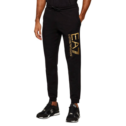 Pantalone Uomo in cotone, Core Big Logo, con elastico sul fondo
