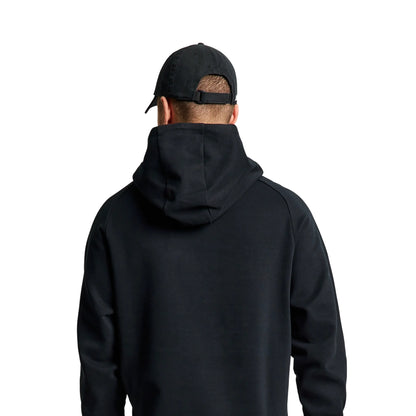 Cappello Uomo Nero, in twill di cotone, con cordino