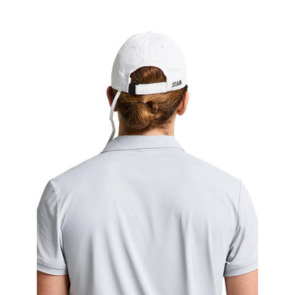 Cappello Uomo Bianco, in twill di cotone, con cordin