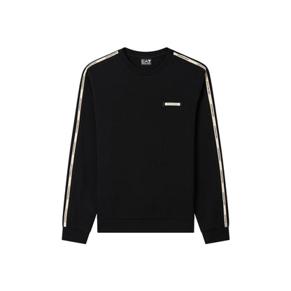 Felpa Uomo regular, con dettaglio logo tape sulle spalle