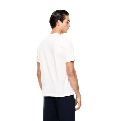 T-shirt Uomo con maxi stampa in tono colore sulla schiena