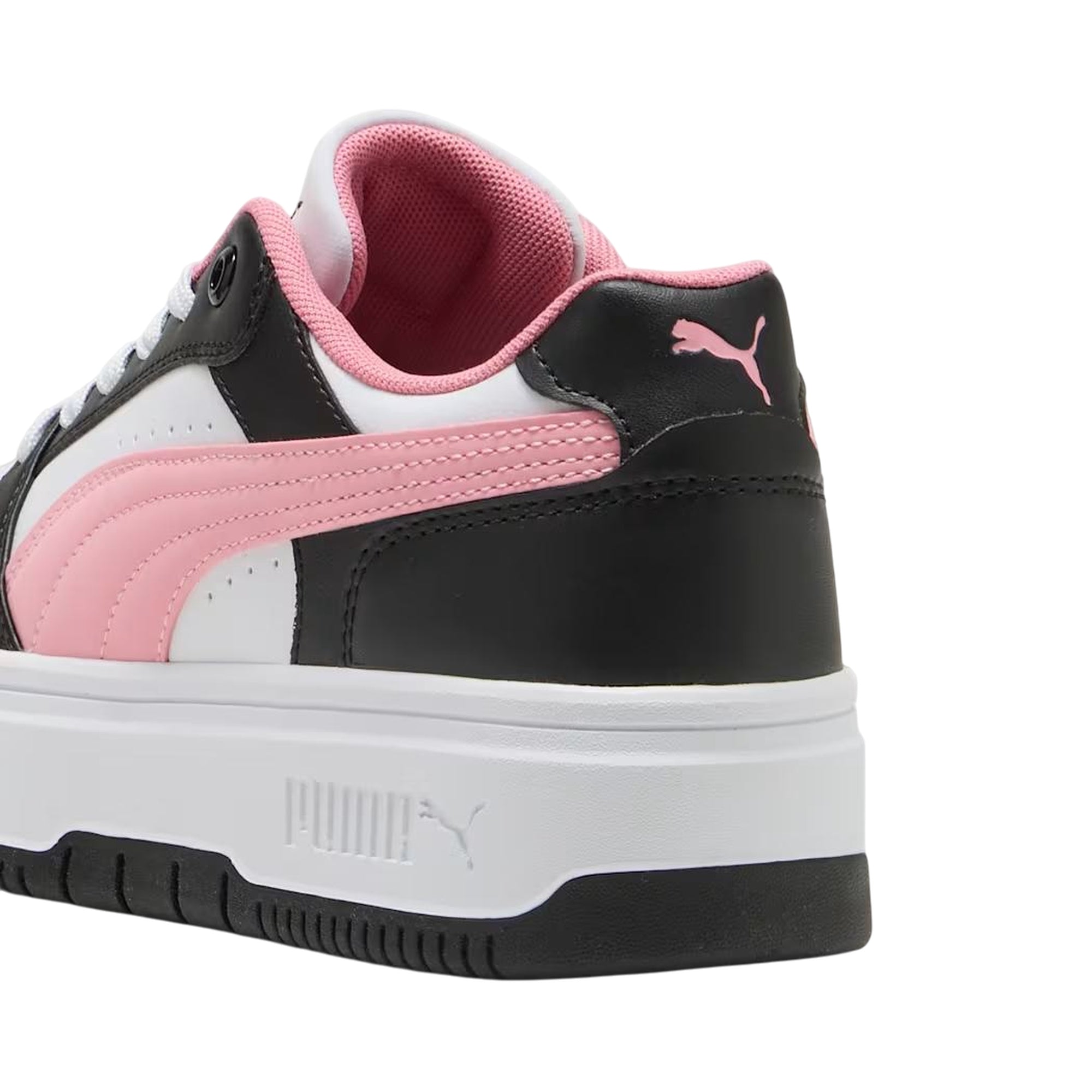 Sneakers Donna Rebound Femme Low, con tomaia Nera e Rosa