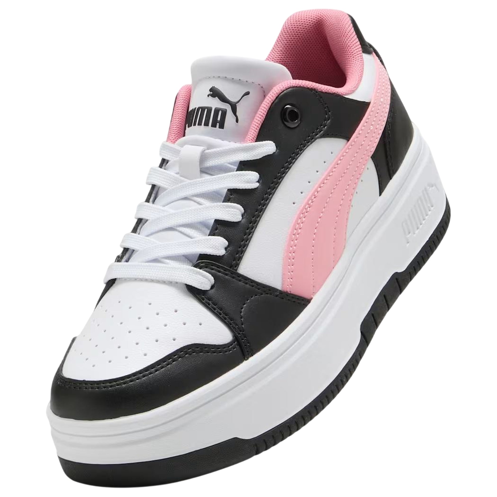 Sneakers Donna Rebound Femme Low, con tomaia Nera e Rosa