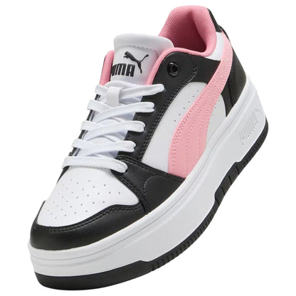 Sneakers Donna Rebound Femme Low, con tomaia Nera e Rosa