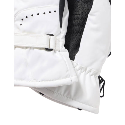 Guanti da sci Donna imbottiti Bianco dettaglio