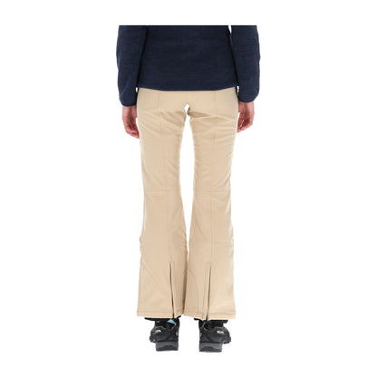 Pantaloni da Sci Donna Beige interno pile