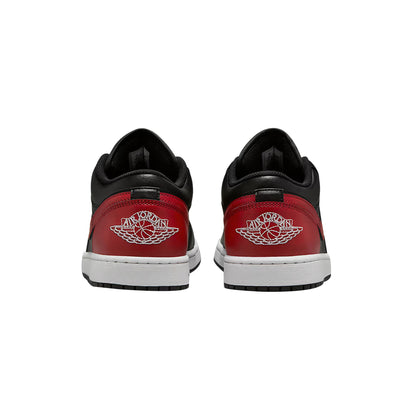 Sneakers Uomo Air Jordan 1 Low, con tomaia in pelle e logo laterale
