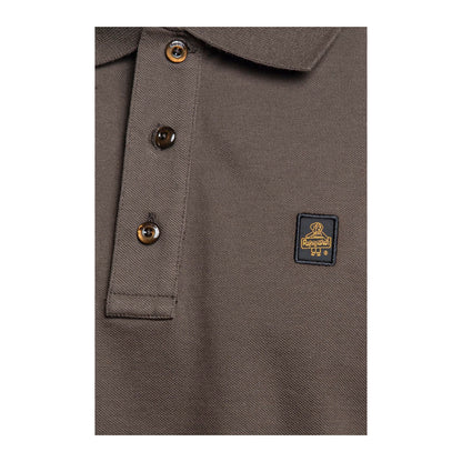 Polo Uomo Kurt in piquet di cotone, con patch logo