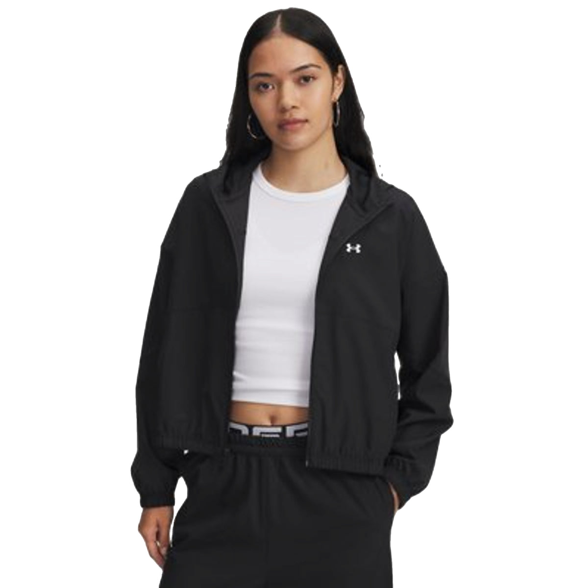 Giacca Donna sportiva UA Rival Woven