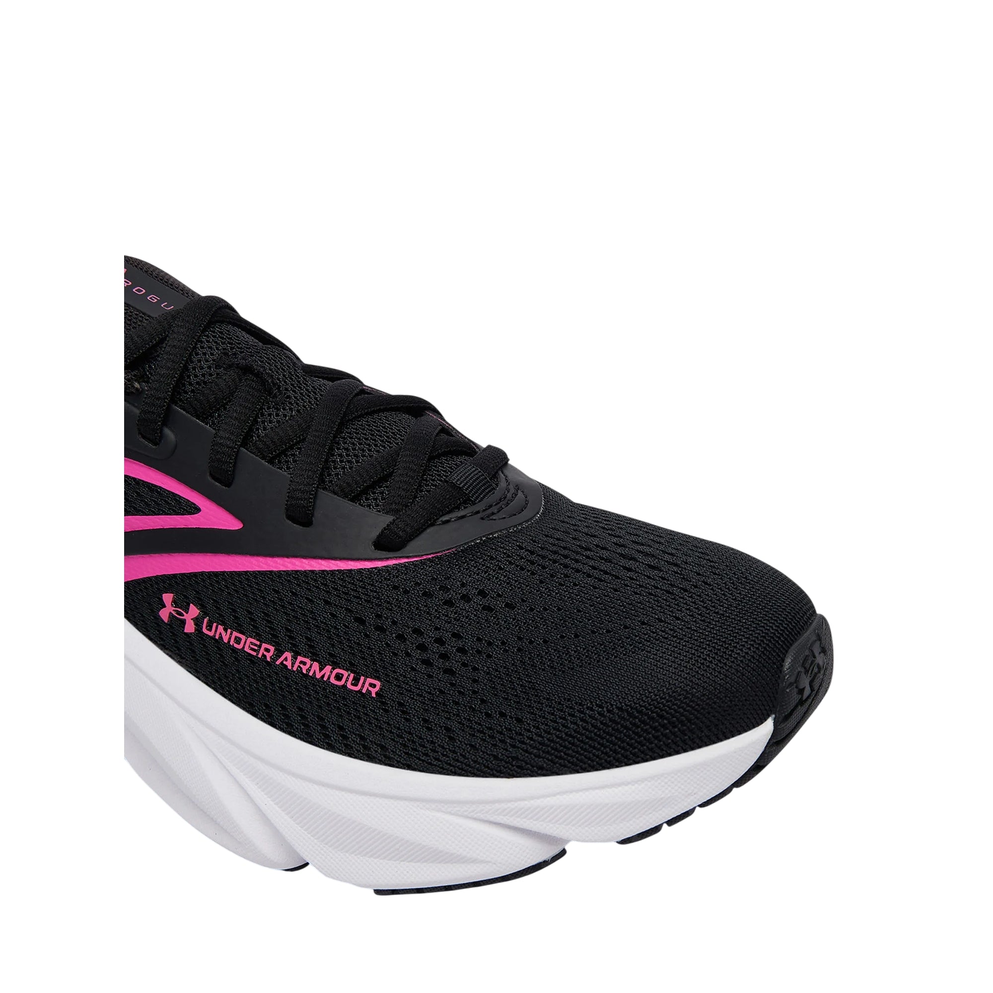 Scarpa Running Donna Rogue6 Nero dettaglio punta