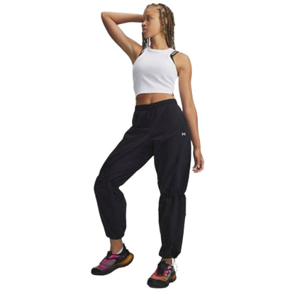 Pantalone sportivo Donna resistente all'acqua modella intera frontale