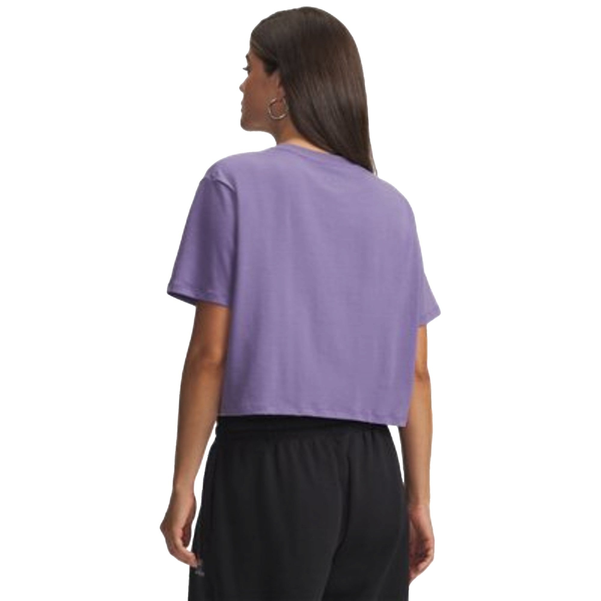 T-shirt Donna Boxy Oversize Lilla retro
