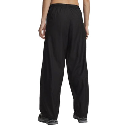 Pantalone Donna UA Icon Woven Nero modella retro