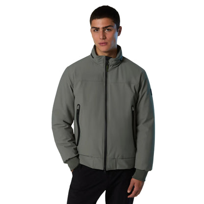 Giacca bomber Uomo Voyager Sailor Verde modello frontale