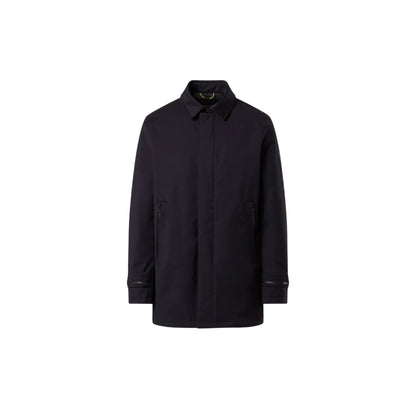 Trench Uomo Horizon con colletto classico Navy