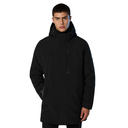 Parka Uomo Varberg Nero modello frontale