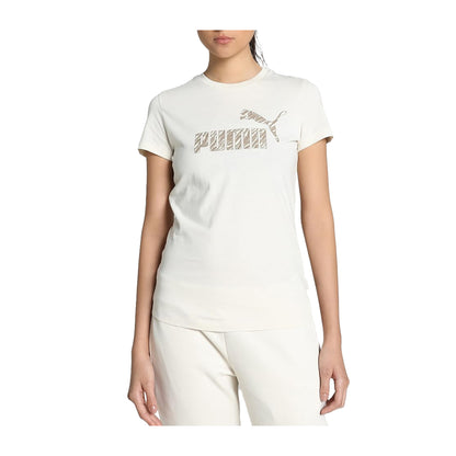 PUMA T-shirt Donna con logo Animalier