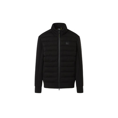 Felpa Uomo con inserto frontale trapuntato e collo alto