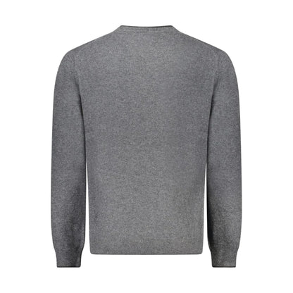 Maglia Uomo in misto cashmere, con micro logo ricamato sul petto