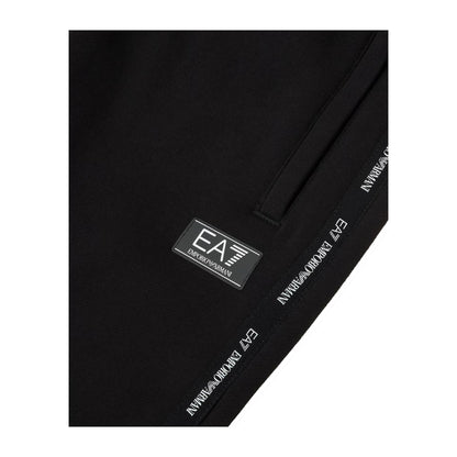 EA7 Pantaloni jogger Bambino con logo series Nero