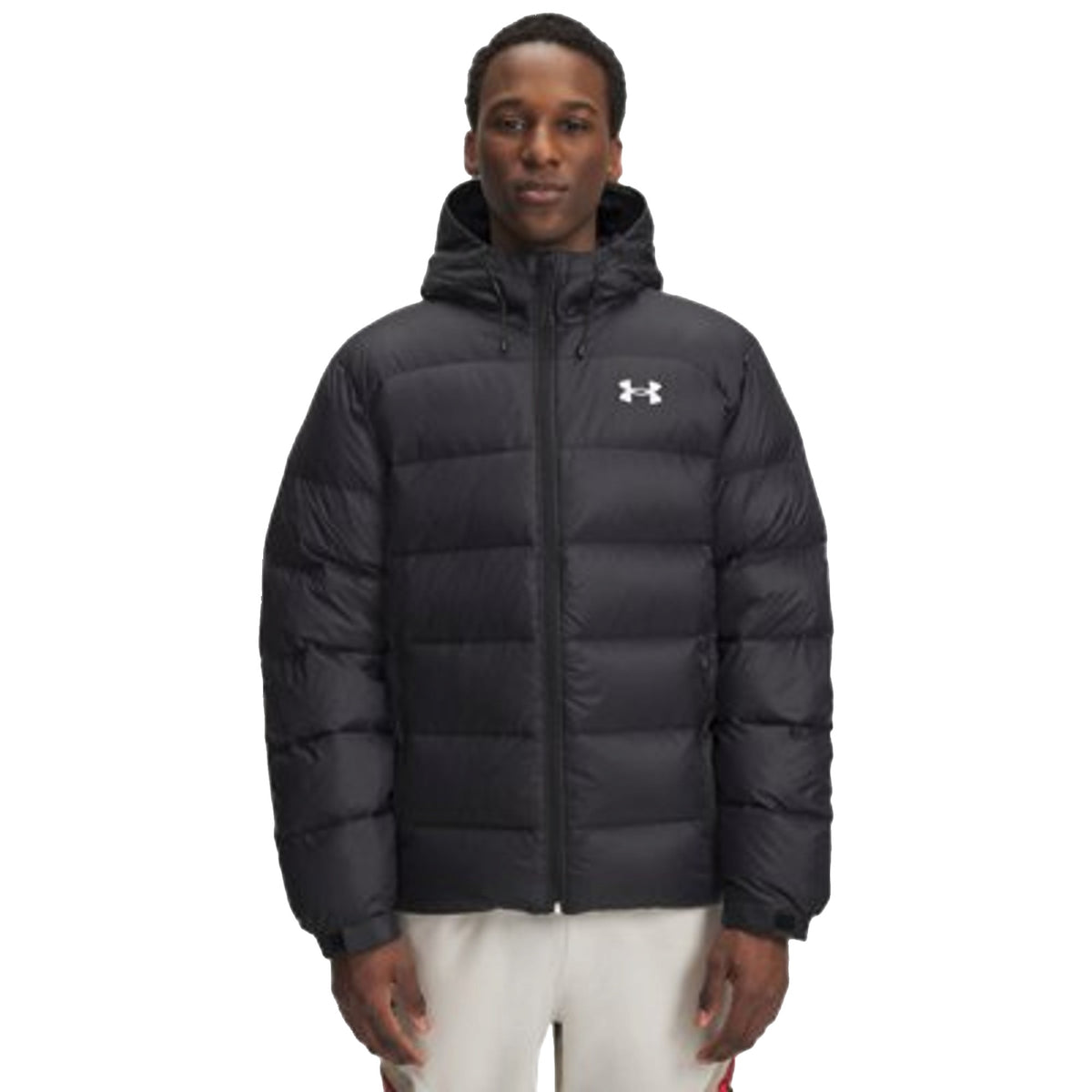 Piumino Uomo UA Sportswear Down Nero modello frontale
