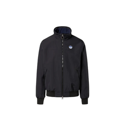 Giacca Uomo Sailor in nylon nero