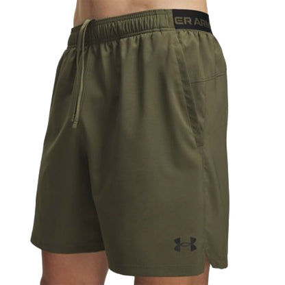 Shorts Uomo UA Vanish Woven DC Verde scuro 