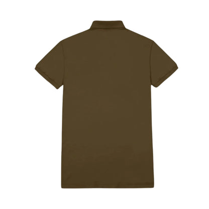 Polo Uomo, in cotone Verde, con maniche corte