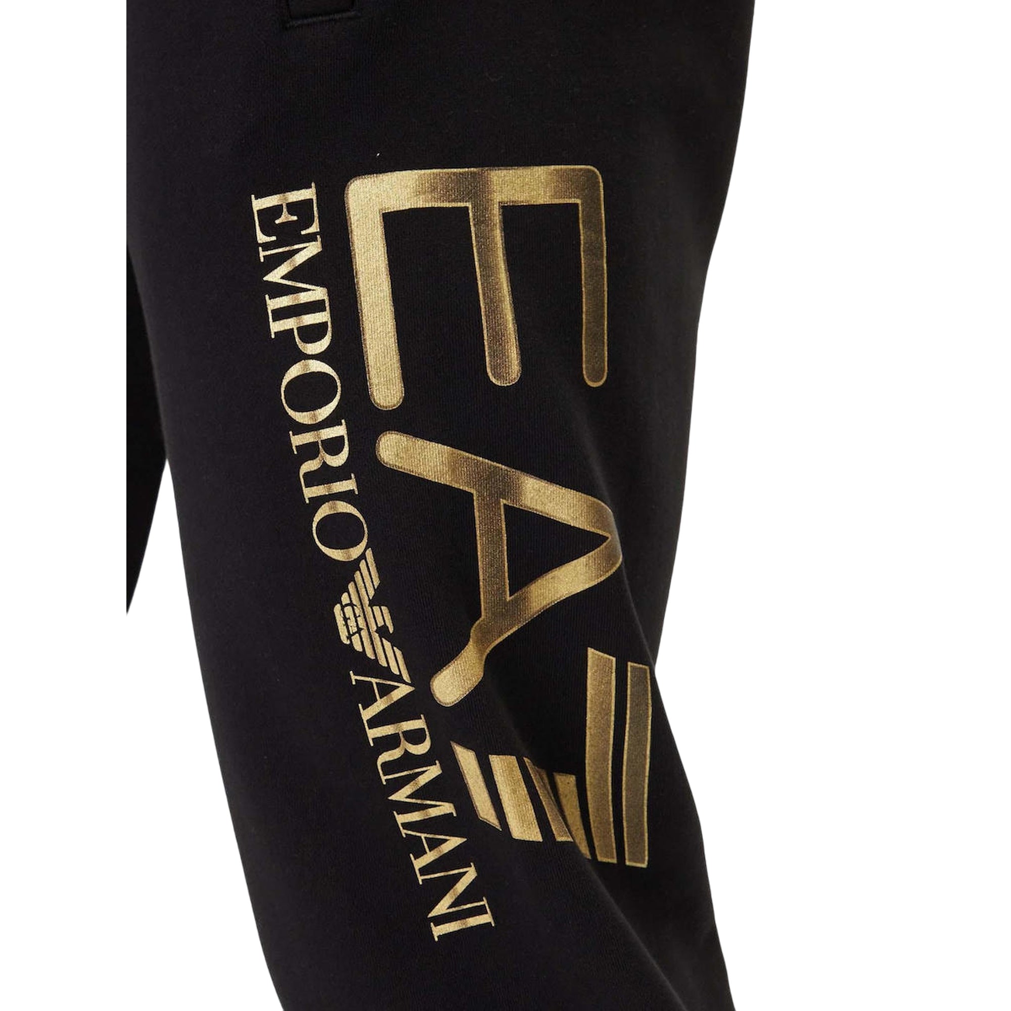 Pantalone Uomo sportivo, da tuta, con stampa logo Oro