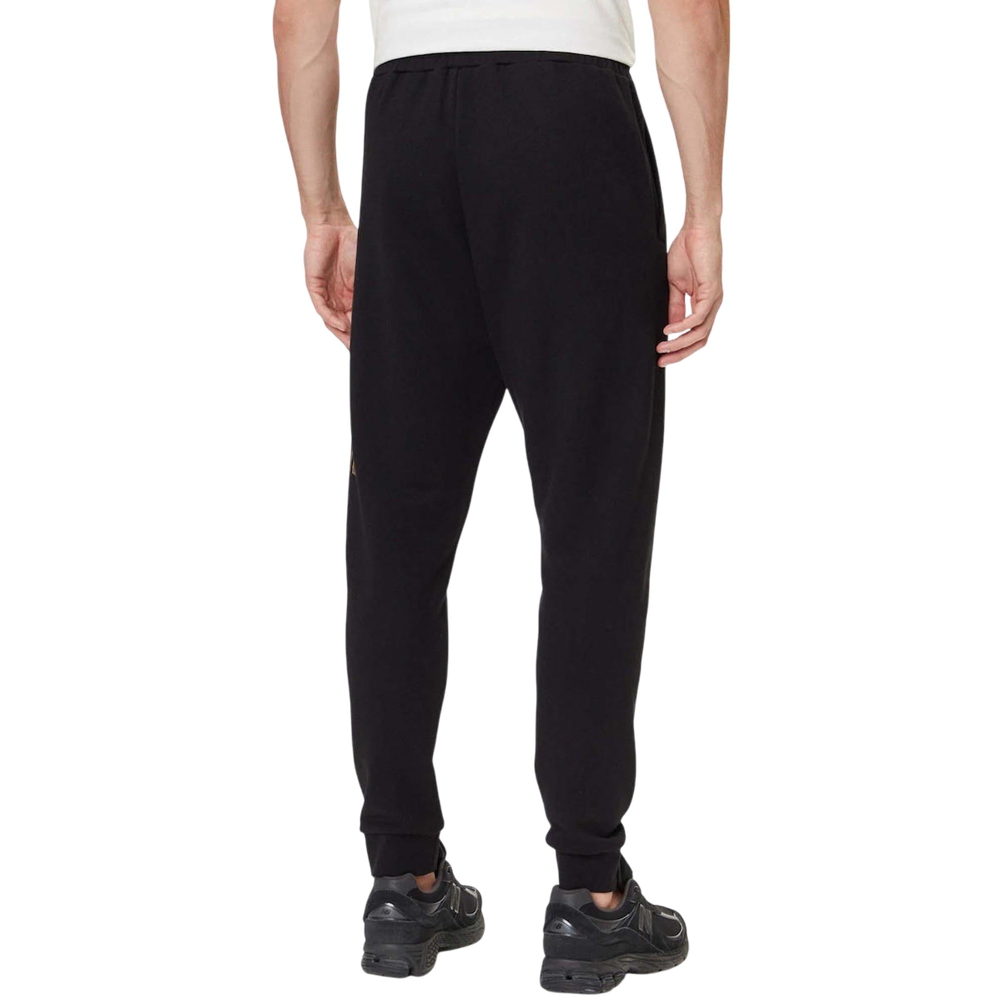 Pantalone Uomo sportivo, da tuta, con stampa logo Oro