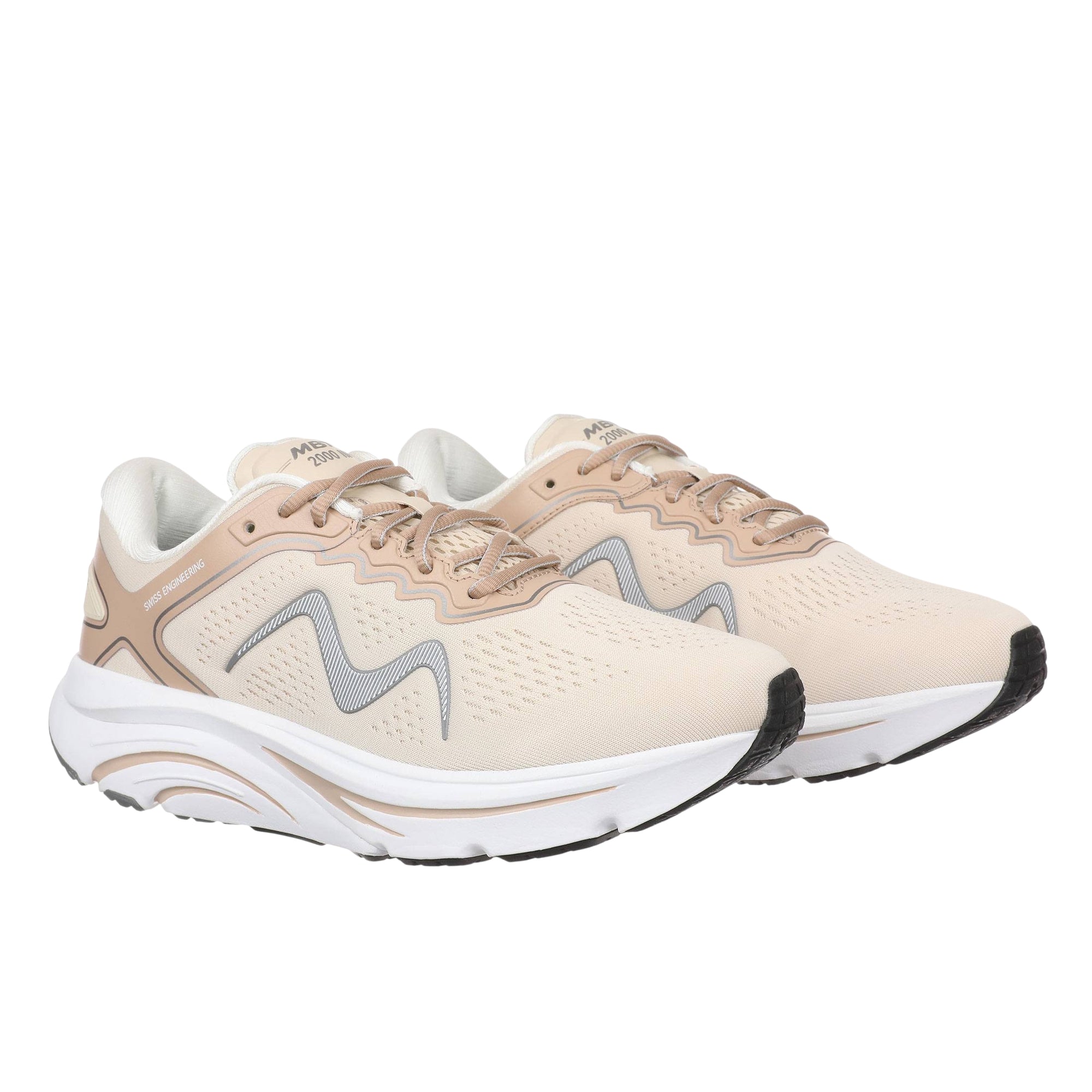 Scarpa Donna 2000 III Lace Up da corsa Beige, con tecnologia sensor 