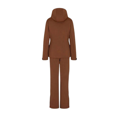 Completo tecnico da sci Donna imbottito in softshell Bicolor retro