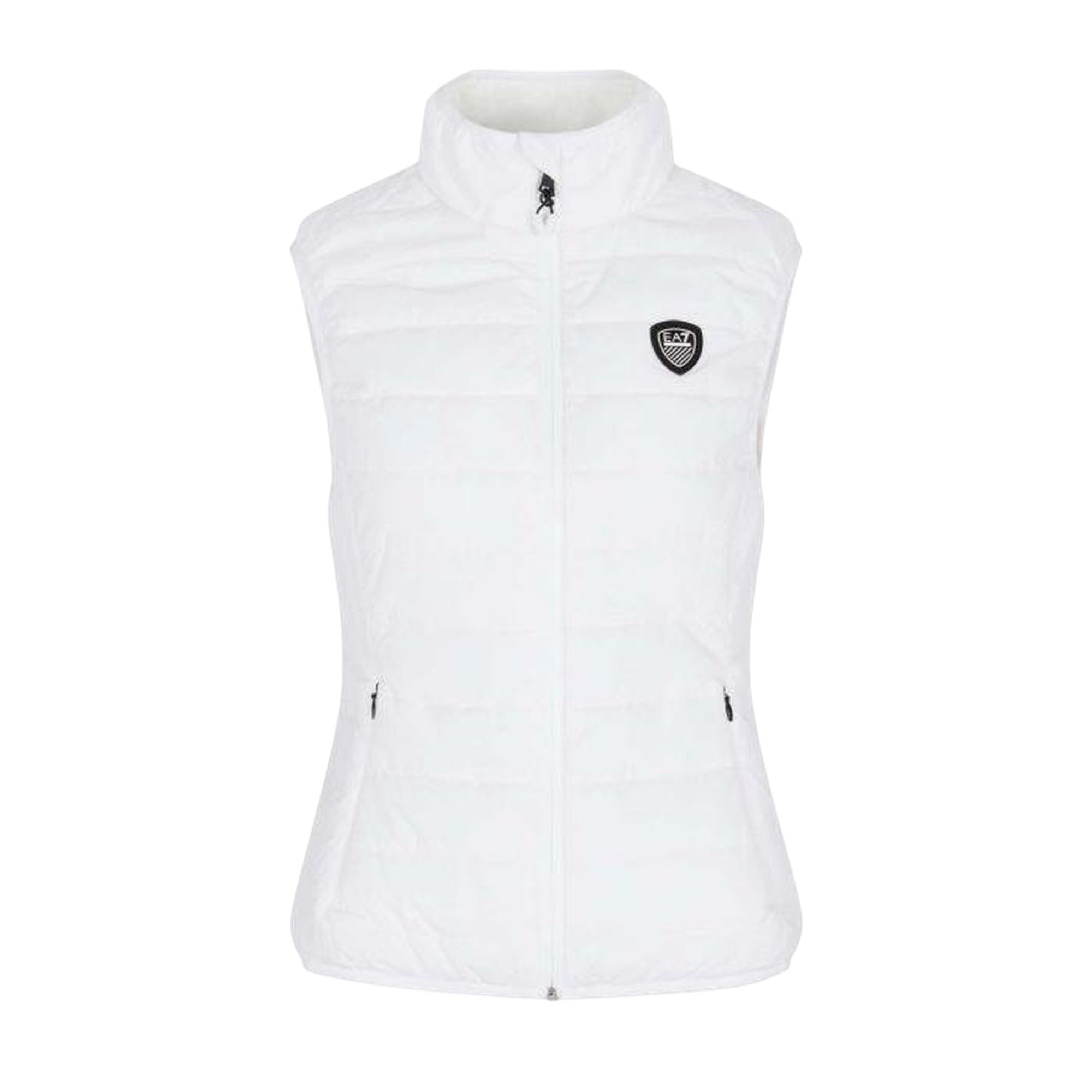 Completo tecnico da sci Donna imbottito in softshell Bicolor dettaglio gilet