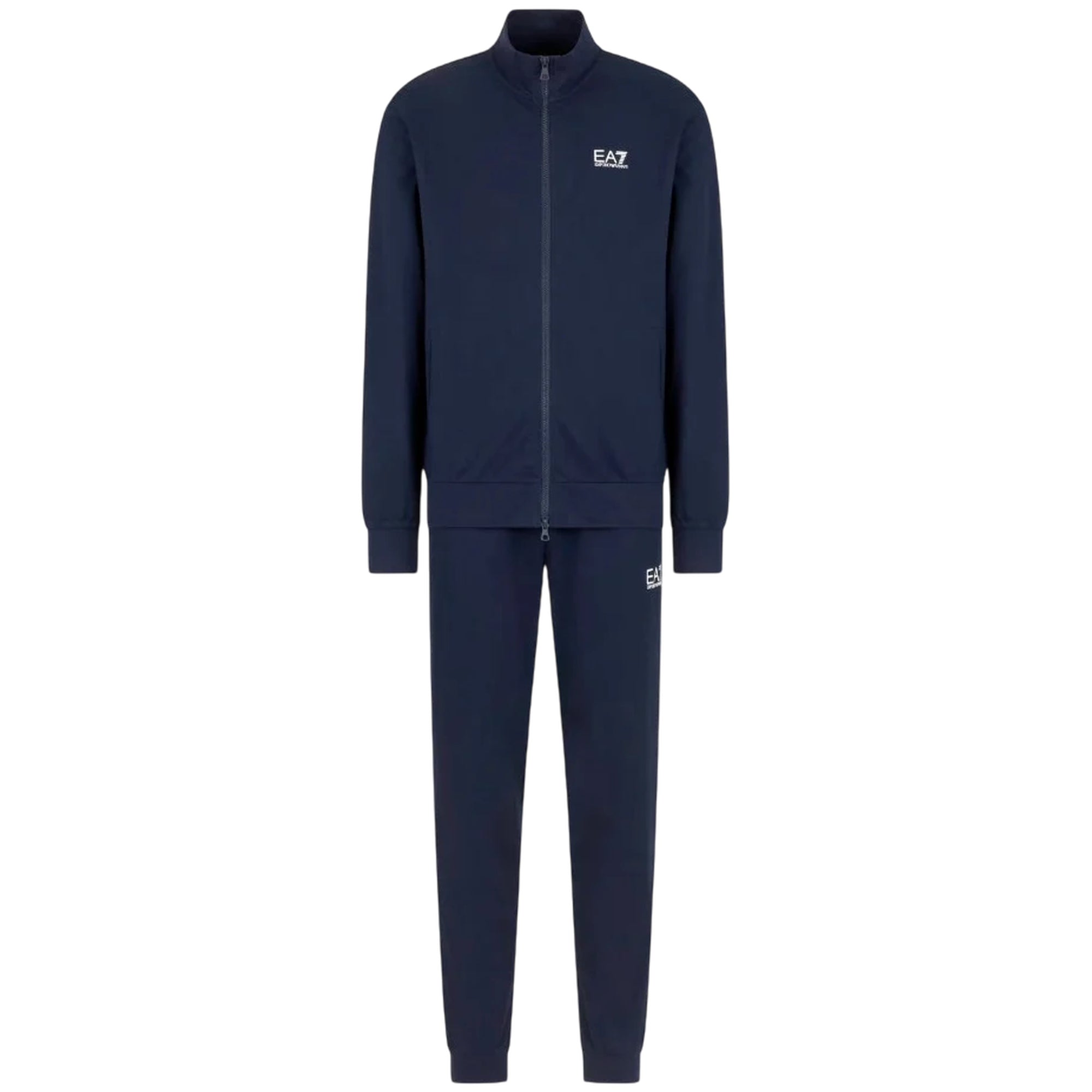 Tuta Uomo sportiva in cotone Blu