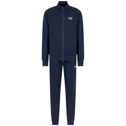 Tuta Uomo sportiva in cotone Blu