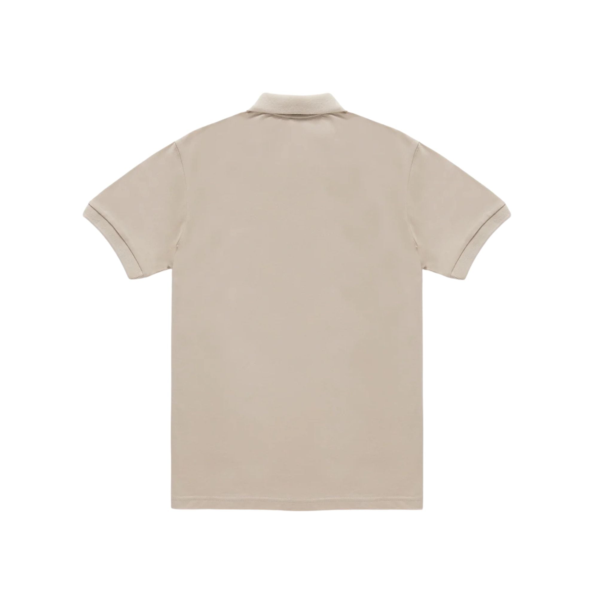 Polo Uomo New Main Beige in cotone, con scollatura tre bottoni 