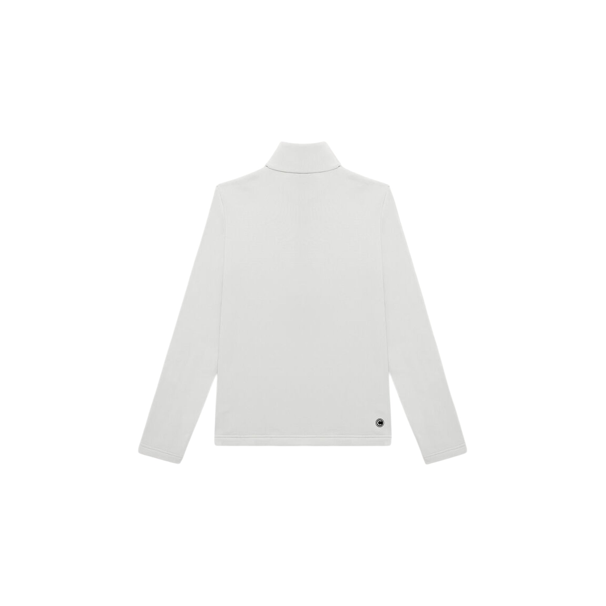 Pile da Sci Donna con zip 1/4 Grigio retro