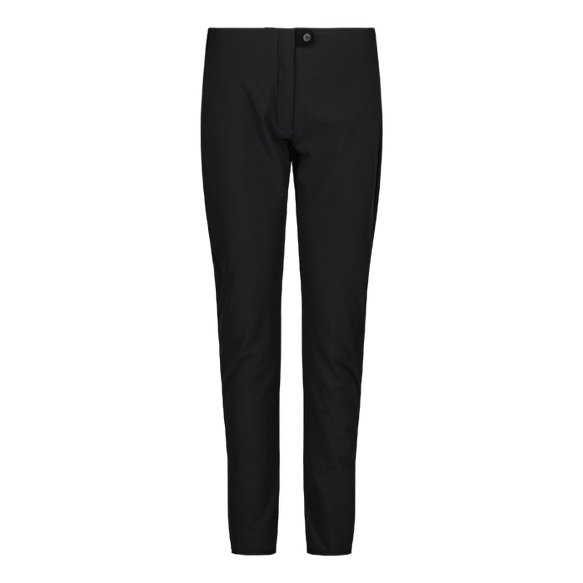 Pantaloni Sci a sigaretta da Donna in softshell Nero