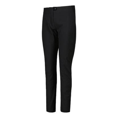 Pantaloni Sci a sigaretta da Donna in softshell Nero