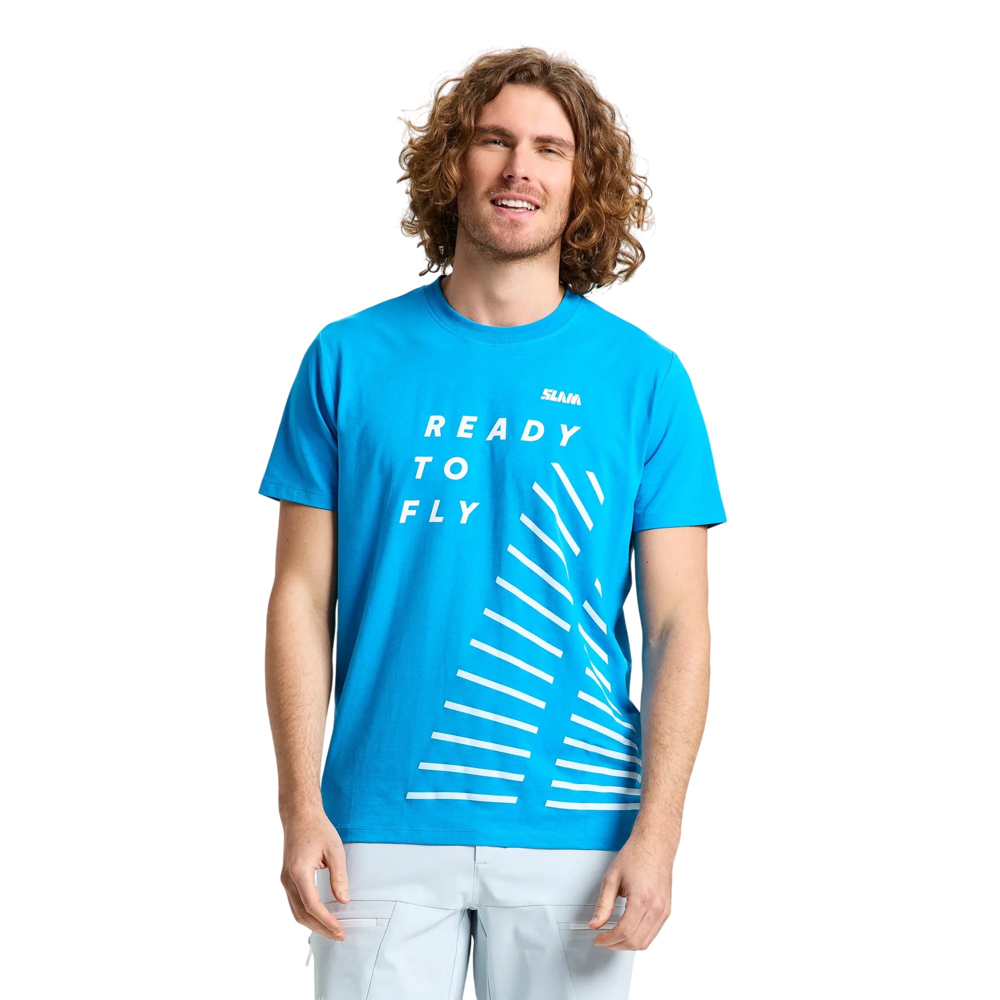 T-shirt Uomo Foil con stampa frontale a contrasto frontale