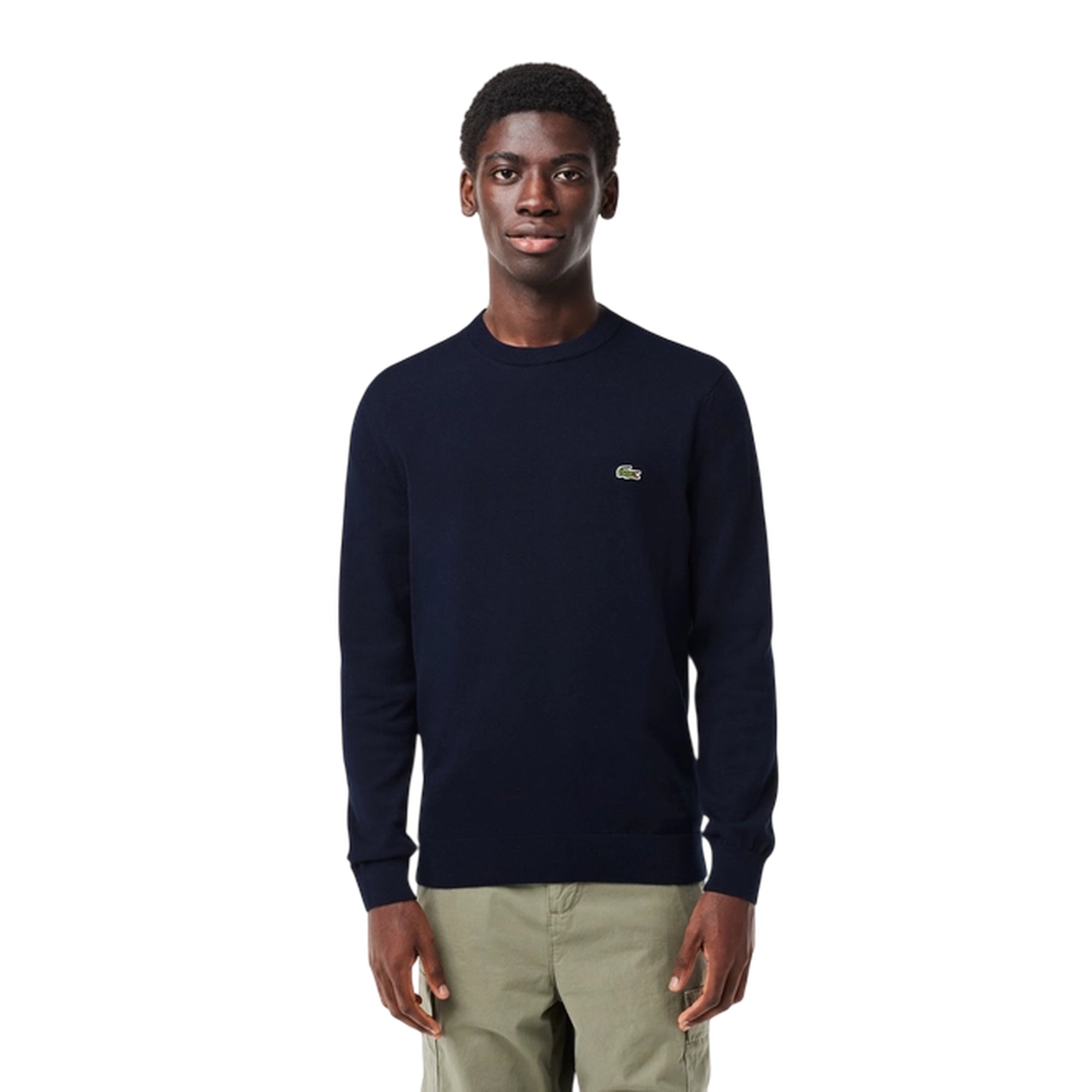 Maglione Lacoste Uomo Blu Navy