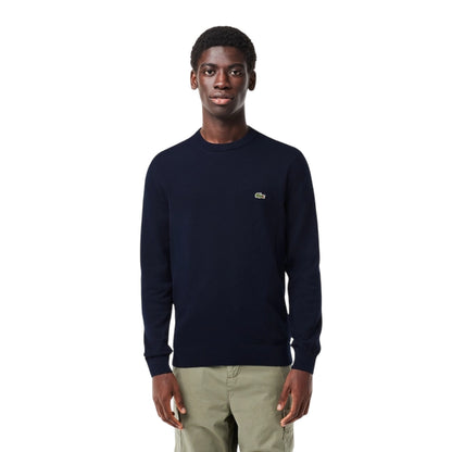 Maglione Lacoste Uomo Blu Navy