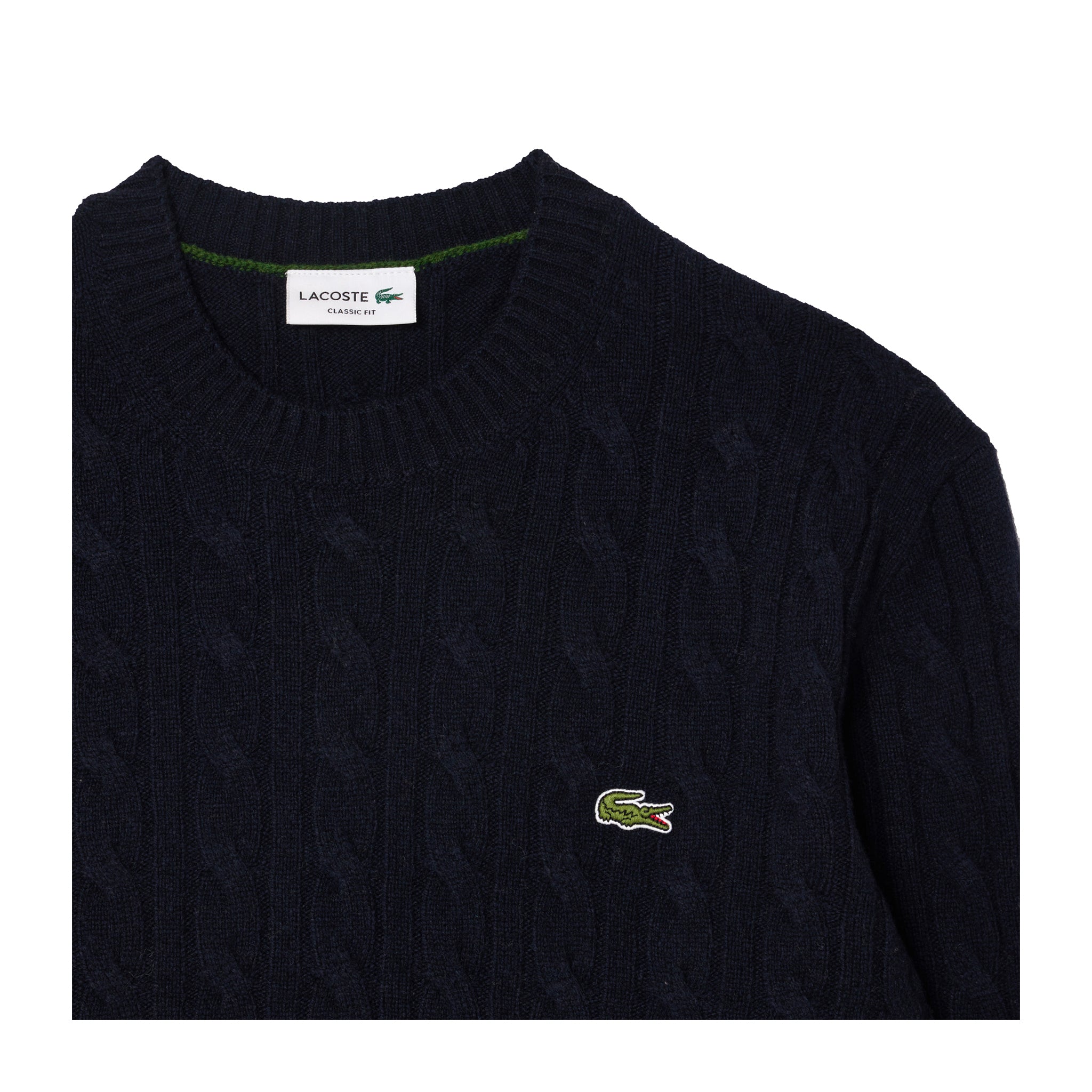 Maglione da Uomo a trecce in lana