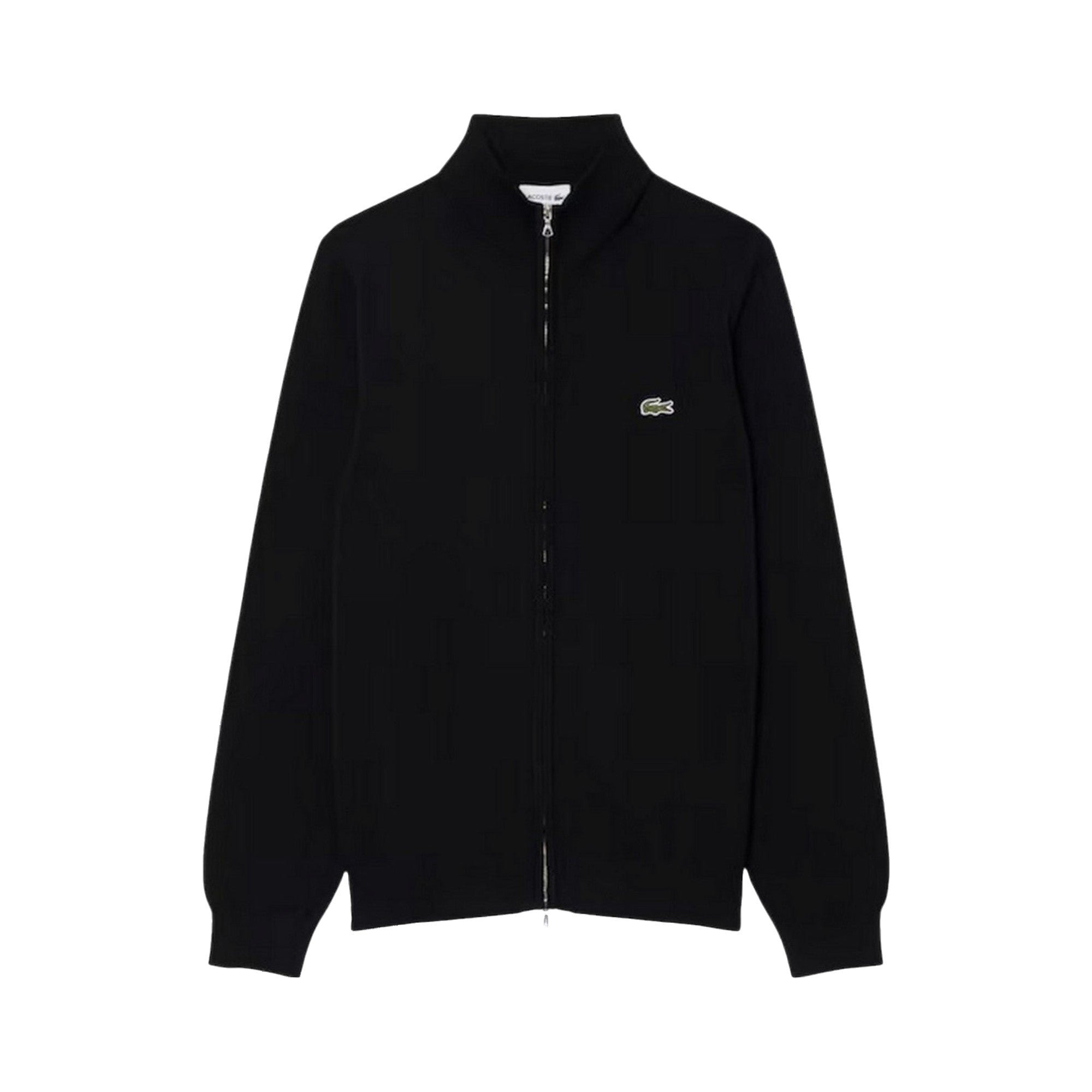 Maglia Uomo Nera in jersey di cotone, a collo alto