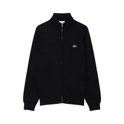 Maglia Uomo Nera in jersey di cotone, a collo alto