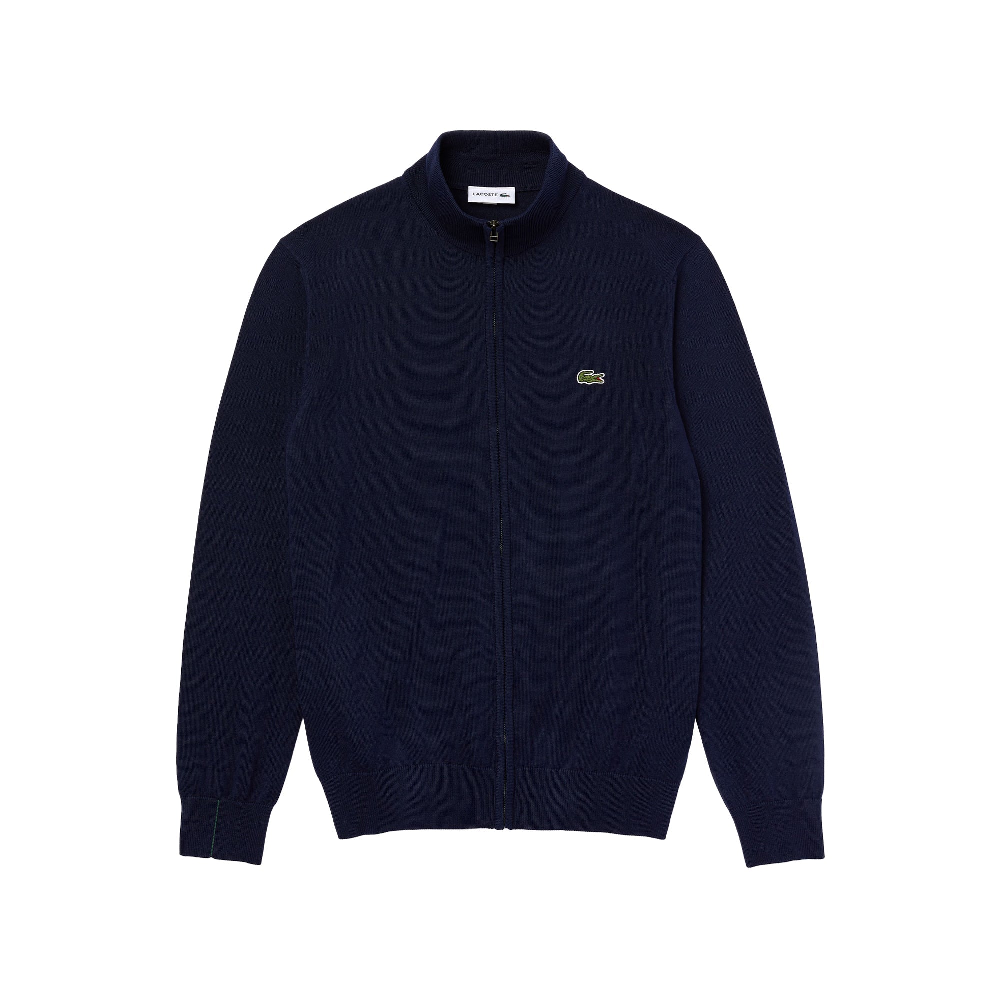 Maglia Uomo Navy in jersey di cotone, a collo alto