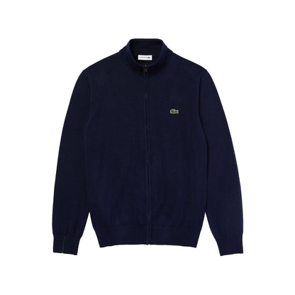 Maglia Uomo Navy in jersey di cotone, a collo alto