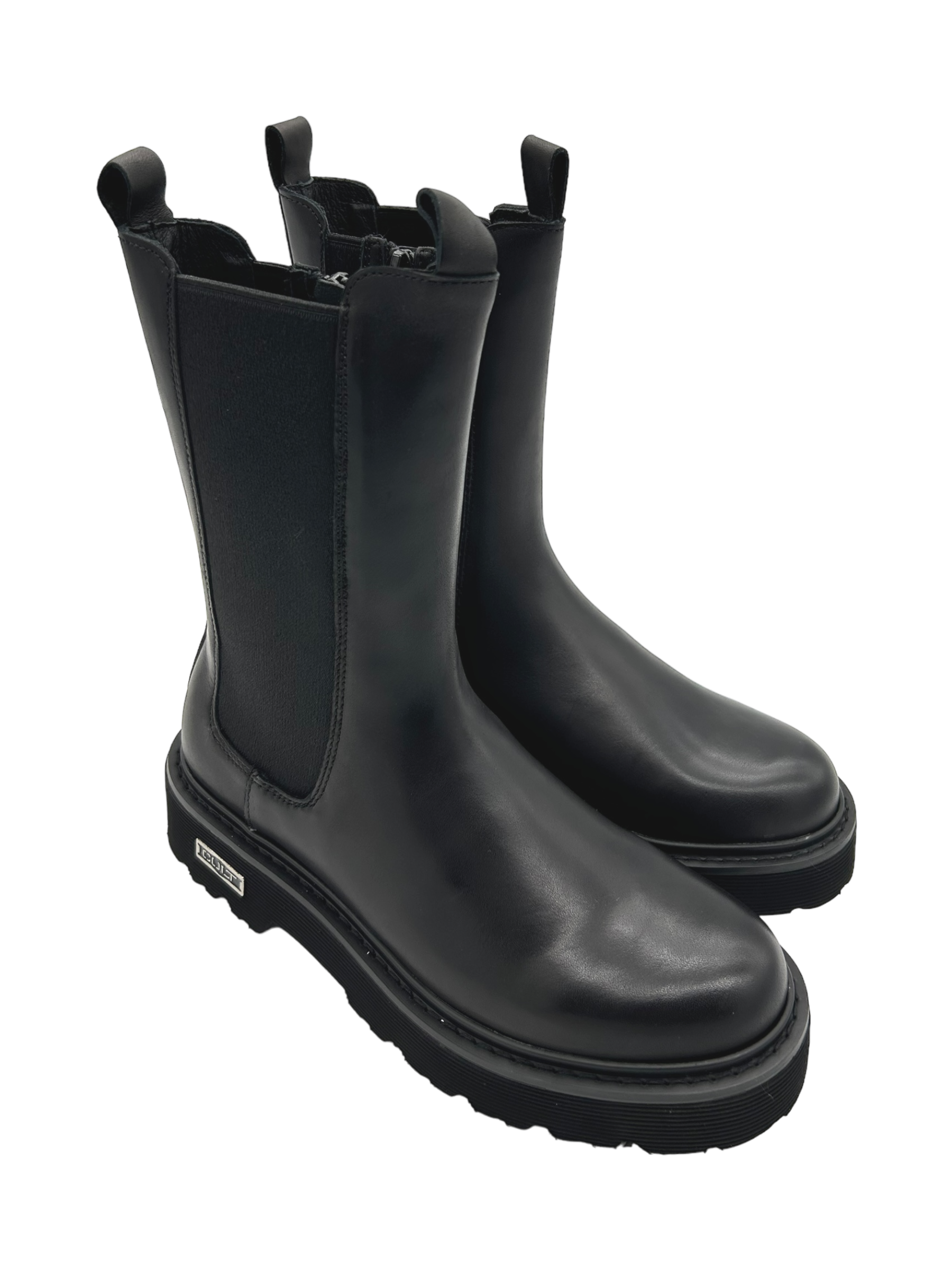 Anfibio pelle donna Black Slash 3267