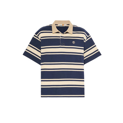Polo Unisex a righe bicolore