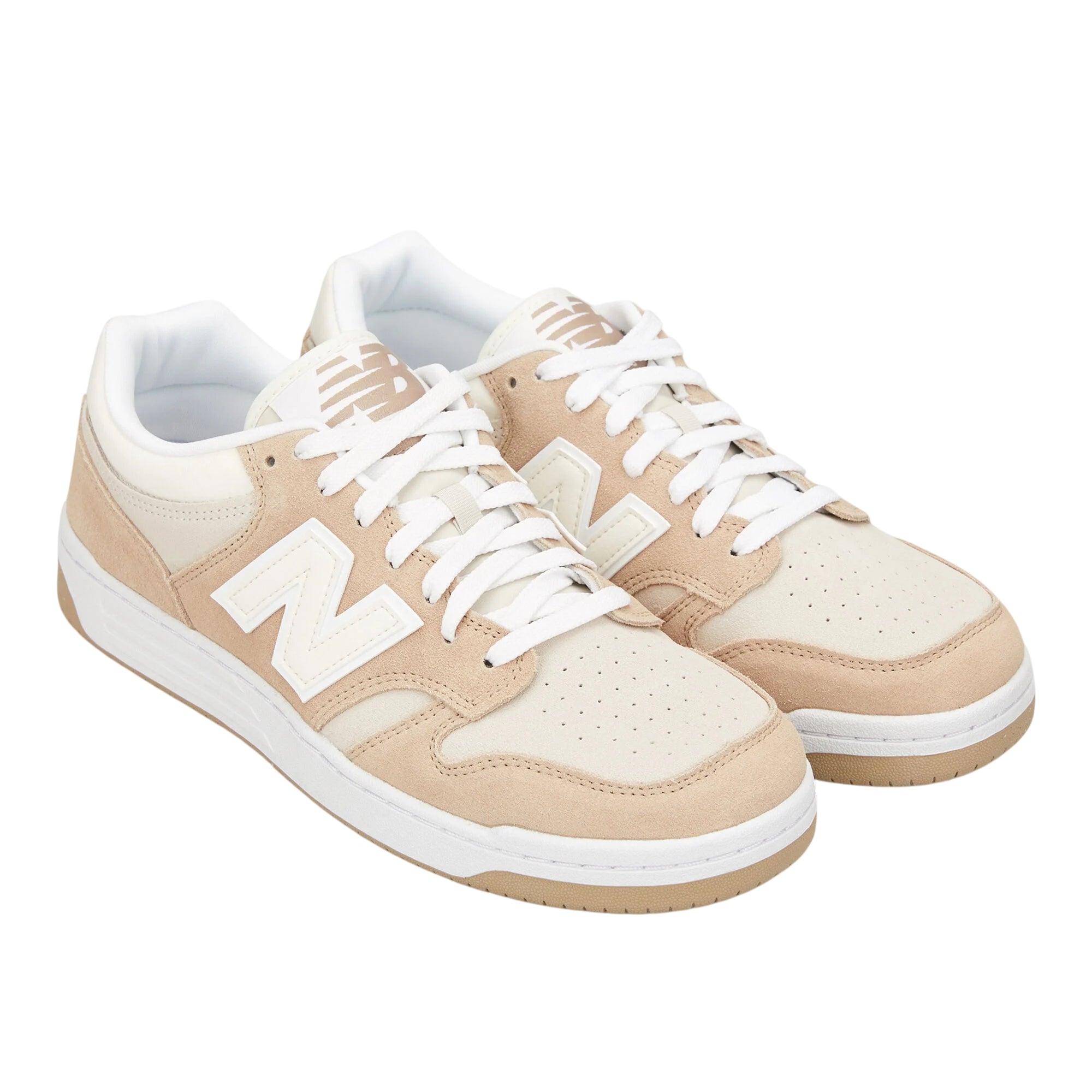 Sneakers Uomo basse modello 480, con inserti scamosciati